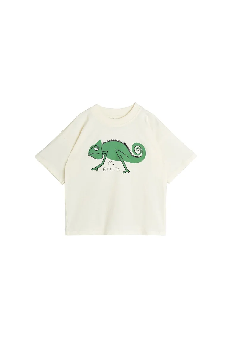 Tricou copii  din bumbac organic, Alb