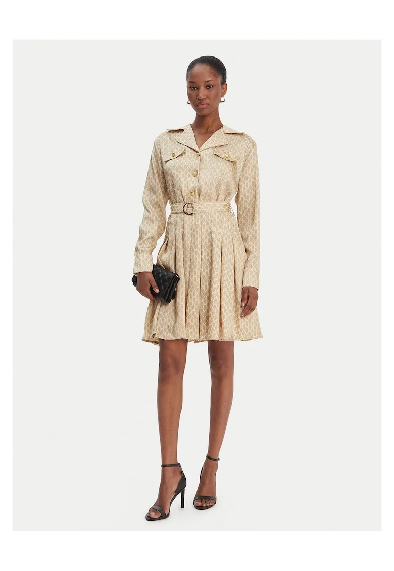 Rochie casual, Bej