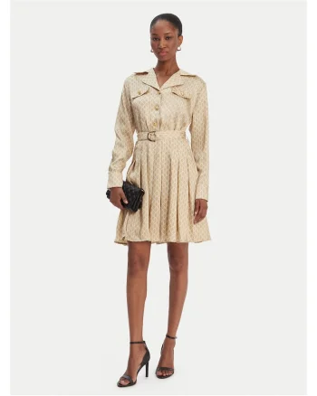 Rochie casual, Bej