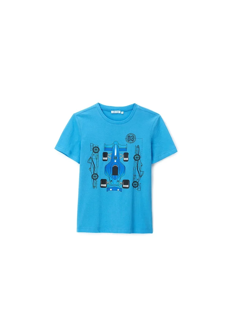 Tricou copii,  bumbac, Albastru