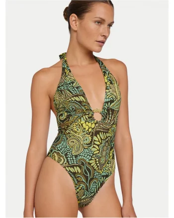 Costum de baie dama  verde, Verde