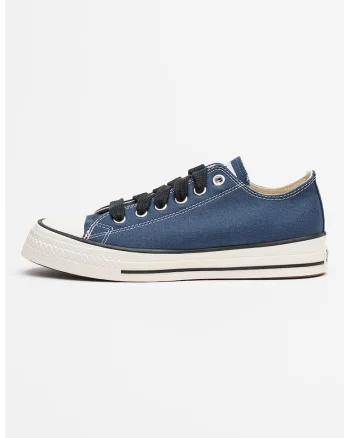 Tenisi low-cut Throwback unisex, Albastru inchis