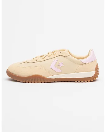 Pantofi sport unisex Run Star din piele intoarsa, Roz/Bej deschis