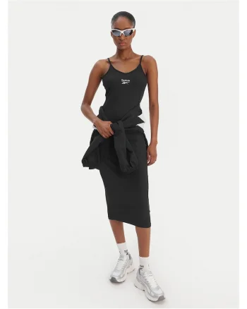 Rochie casual  neagra, Negru