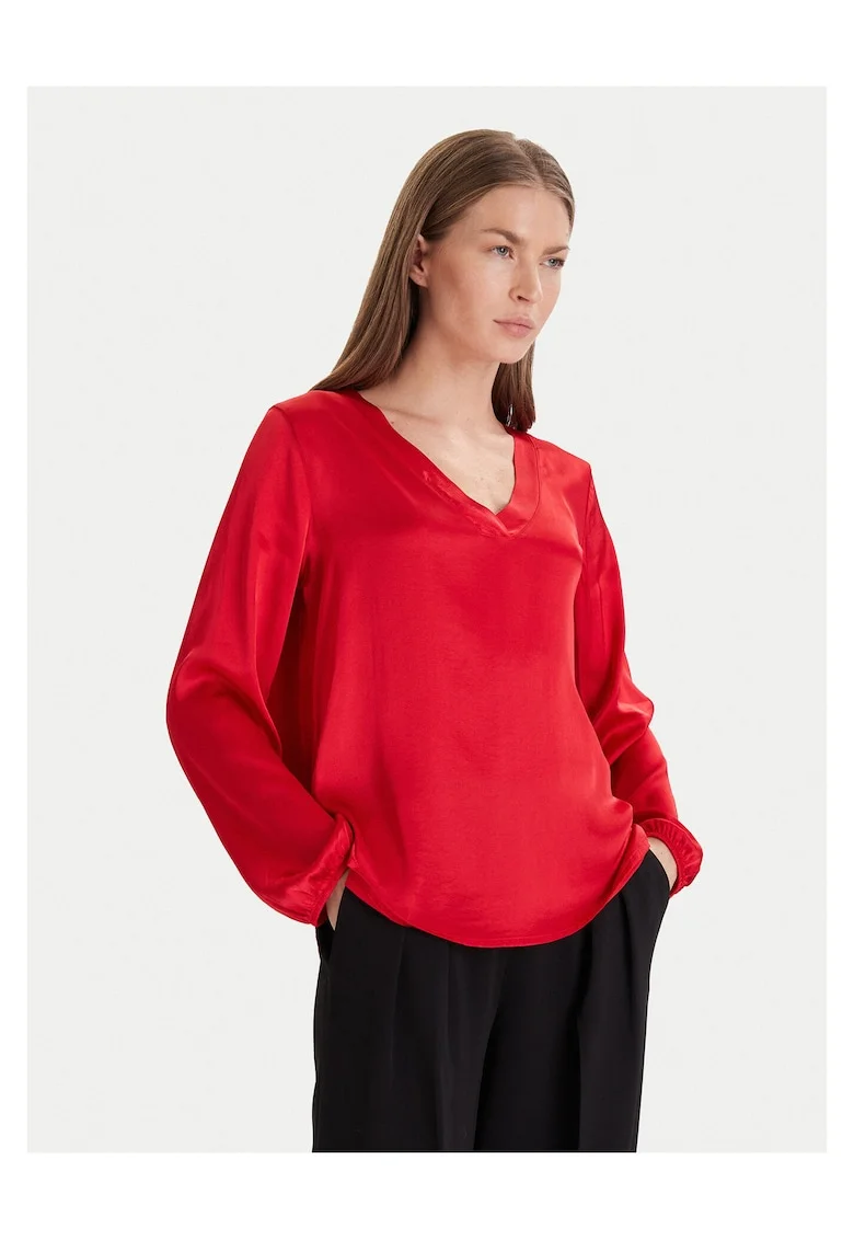 Bluza rosie  viscoza, Rosu
