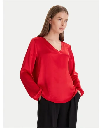Bluza rosie  viscoza, Rosu