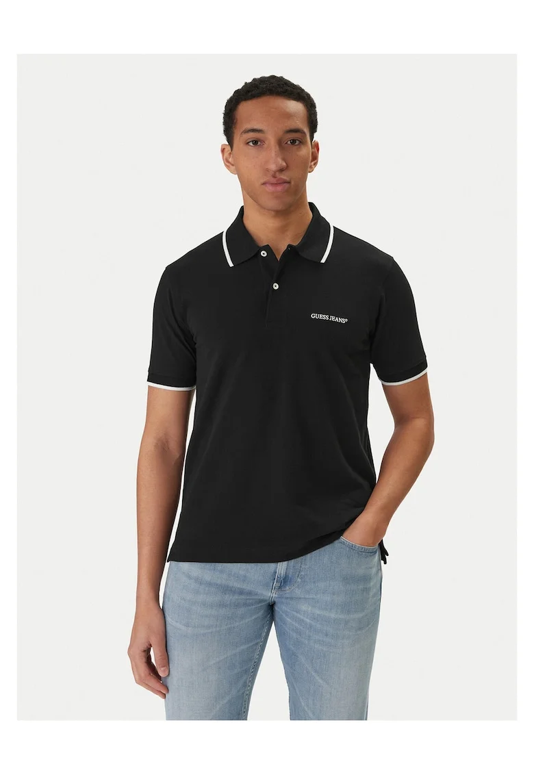 Tricou barbati,  bumbac 100%, negru, Negru