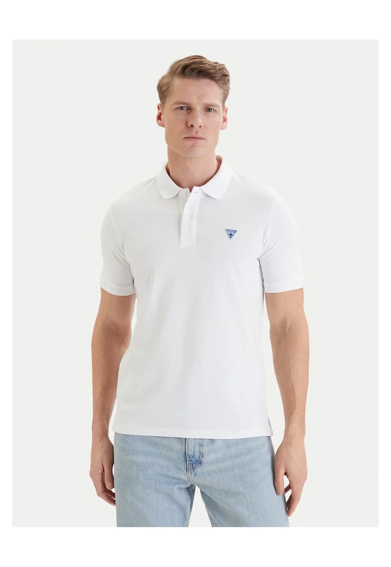Tricou barbati,  alb, bumbac 100, Alb
