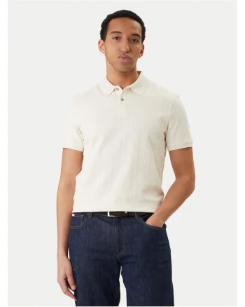 Tricou barbati,  74% bumbac, 26% poliester, ecru, Ecru