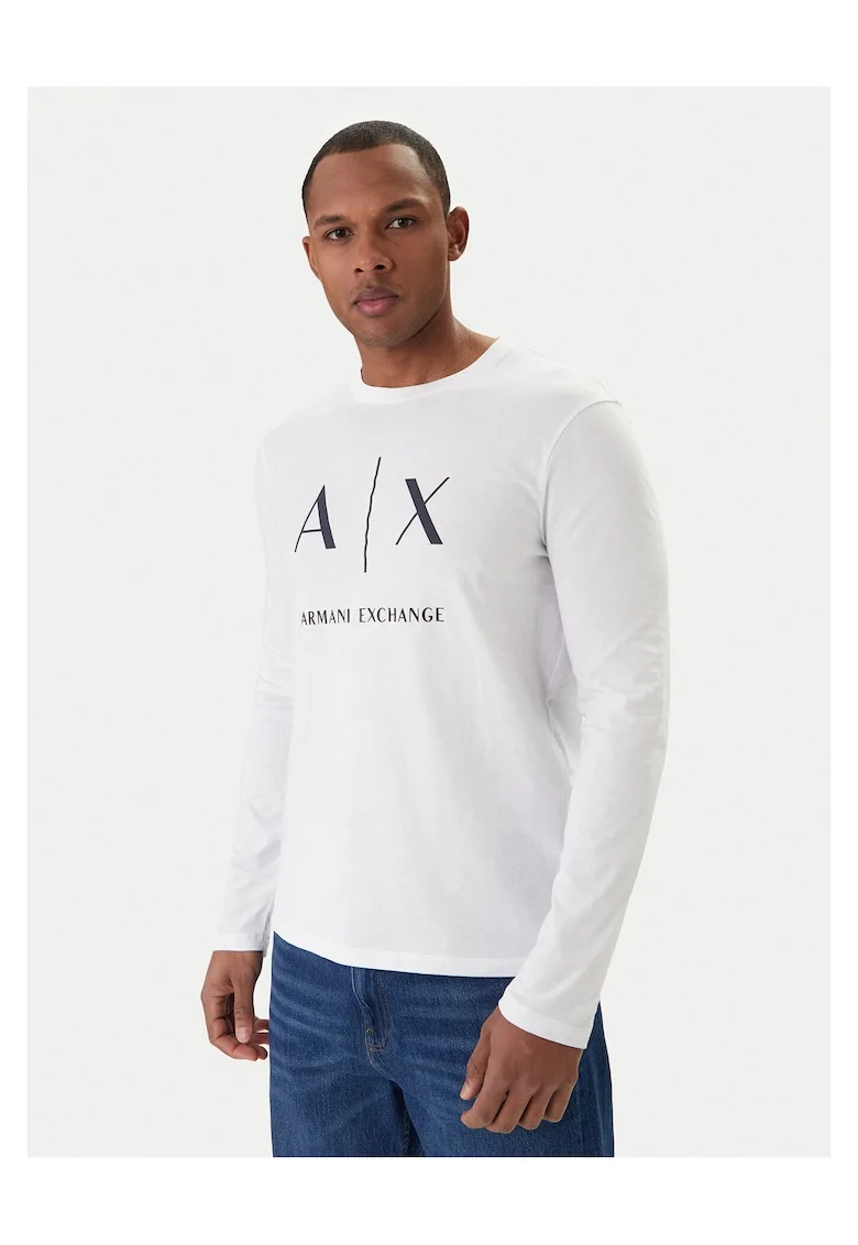 Bluza Barbati,  Alb, Bumbac, Alb