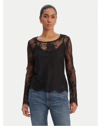 Bluza dama  din poliamida, Negru