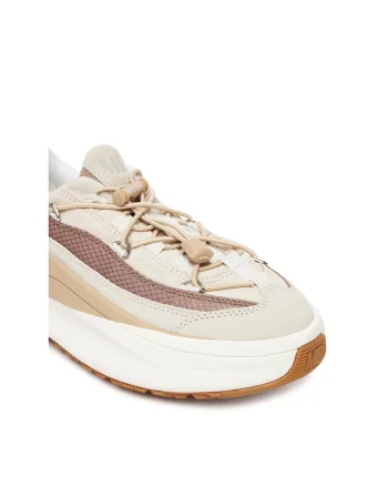Pantofi sport dama  model AH05, Off White/Taupe, piele naturala
