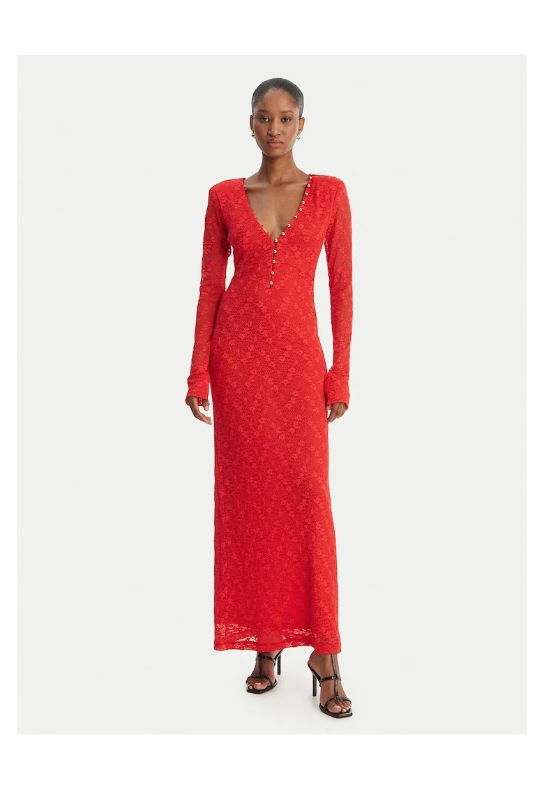 Rochie de cocktail, Rosu