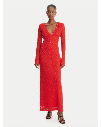 Rochie de cocktail, Rosu