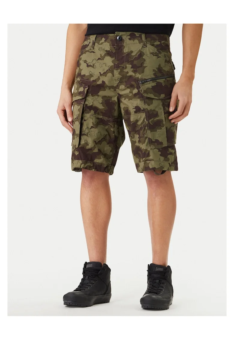 Pantaloni scurți bumbac, Verde