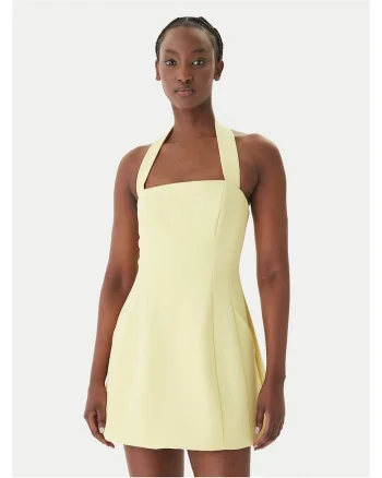 Rochie de cocktail  galbenă, Galben