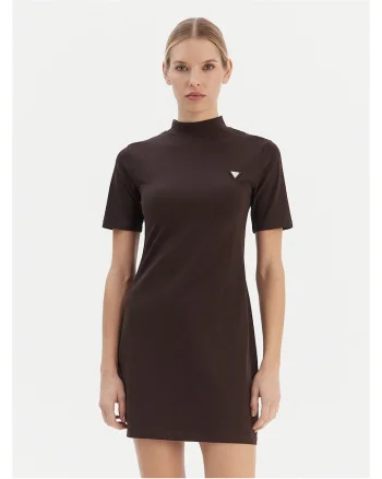 Rochie  casual maro, Maro