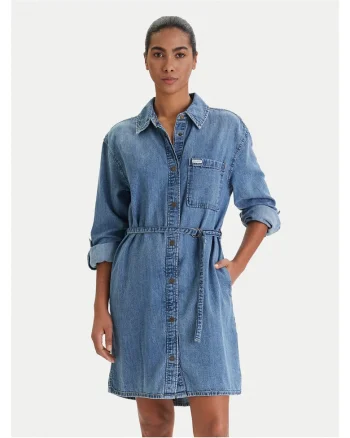 Rochie  din denim, Albastru