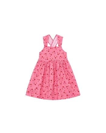Rochie de vara,  bumbac, roz