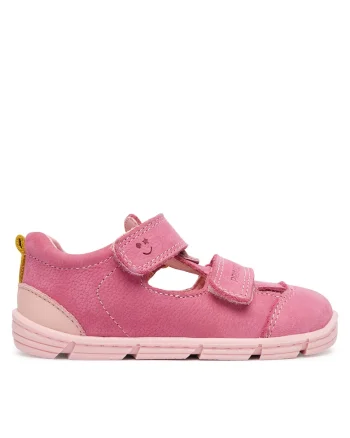 Pantofi fete 1404211,  Piele naturala, Roz