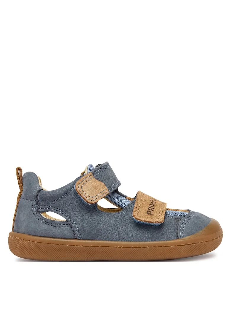 Pantofi copii,  piele naturala, velcro, bleumarin