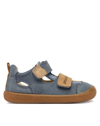 Pantofi copii,  piele naturala, velcro, bleumarin