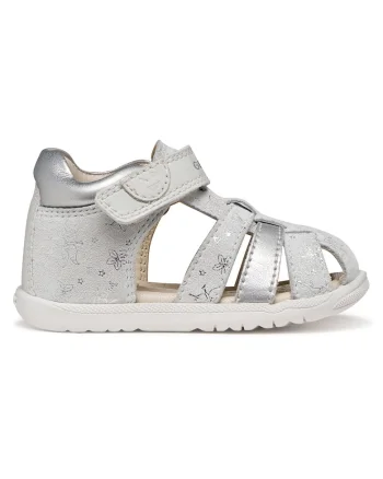 Sandale Fete,  piele naturala, gri,