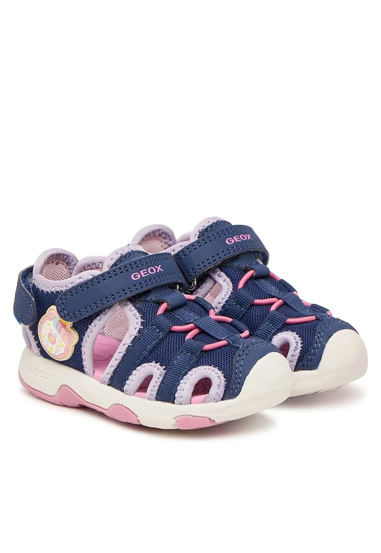 Sandale copii,  bleumarin, material textil, sistem inchidere Velcro