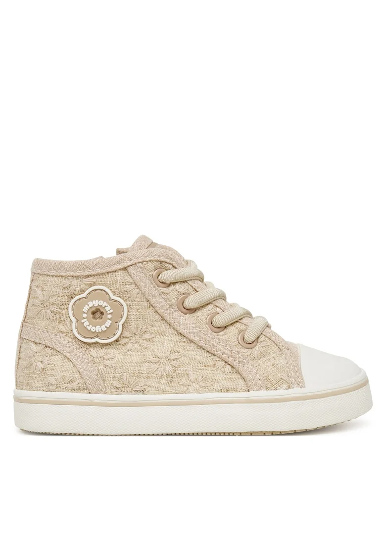 Pantofi copii,  textil, bej