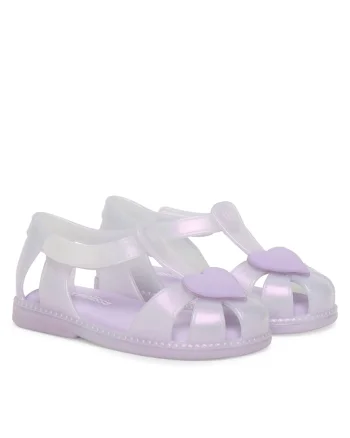 Sandale Fete  din Plastic, Violet/Mov