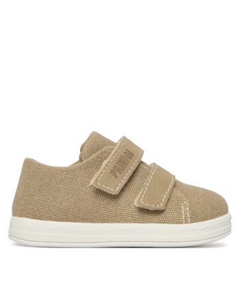 Pantofi baieti 1355022,  Textil, Bej,
