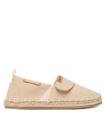 Espadrile copii,  textil, bej