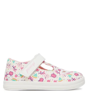 Pantofi pentru fete 1355144,  Textil, Alb