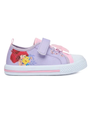 Pantofi copii,  adidasi, velcro, violet, textil