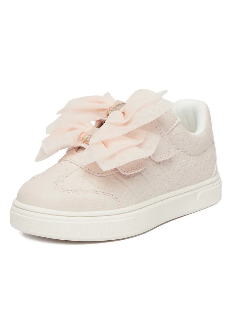 Pantofi copii,  adidasi, roz, sintetic, inchidere velcro