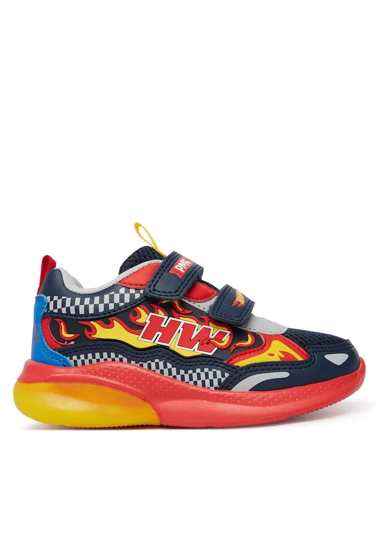 Pantofi copii,  adidasi, velcro, albastru, material textil