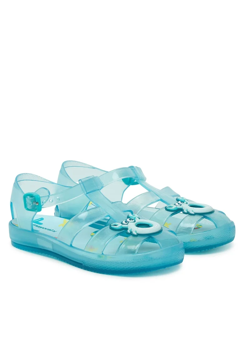 Sandale Fete,  plastic, albastru,