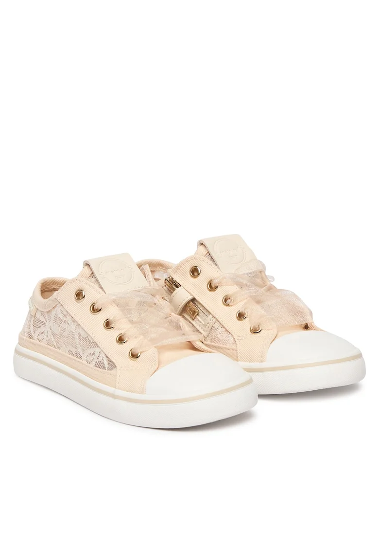 Pantofi copii,  adidasi, bej, textil
