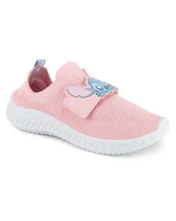 Pantofi copii,  sneakersi, roz, material textil