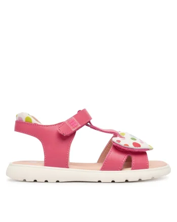 Sandale Fete,  piele naturala, roz,