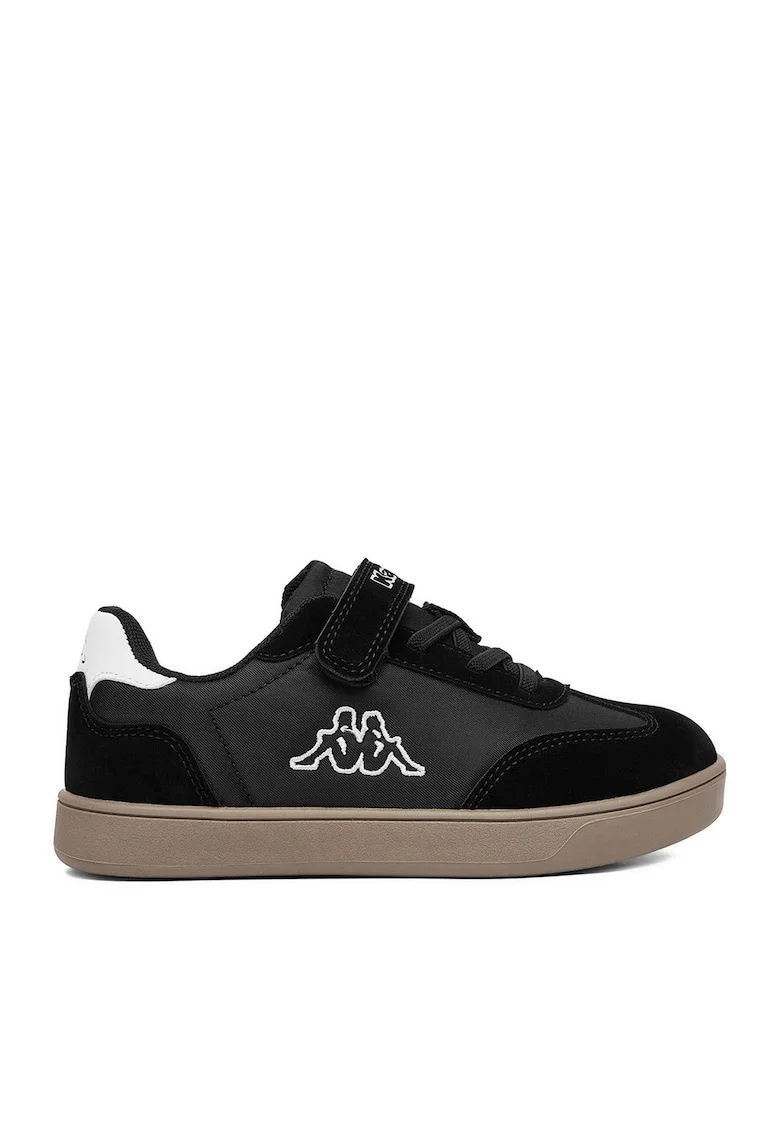 Pantofi copii,  velcro, negru, textil