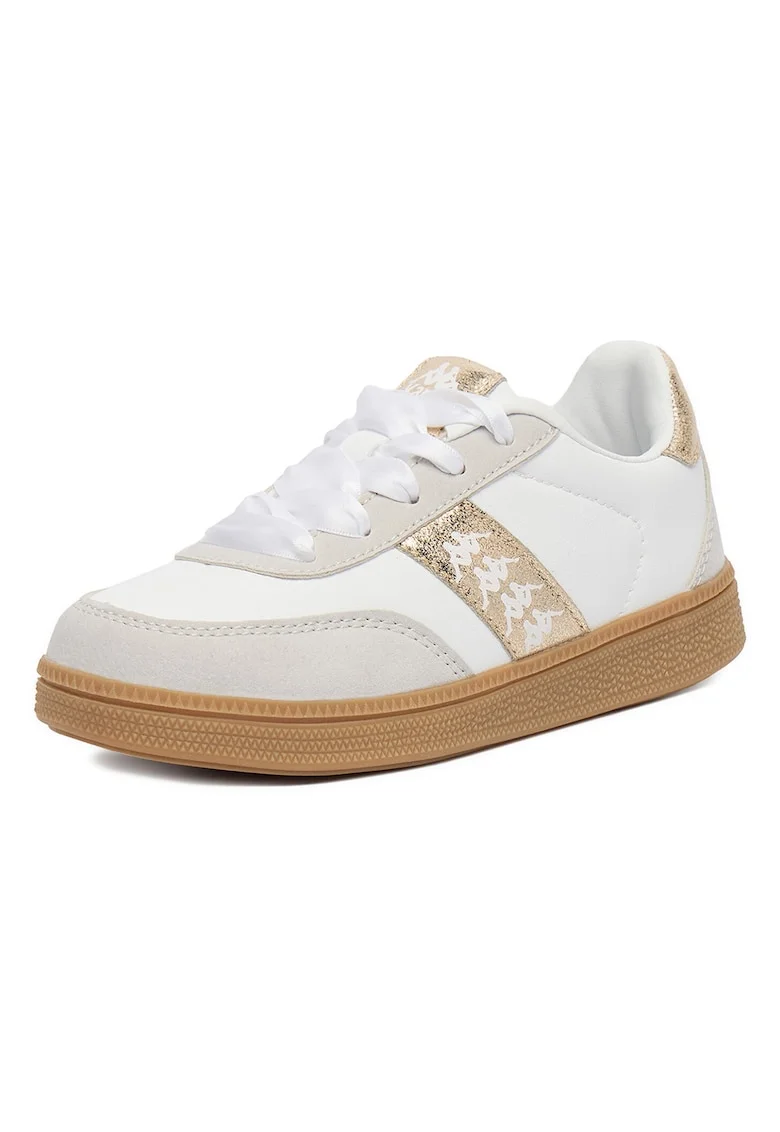 Pantofi copii,  sneakers, confort, alb, textil