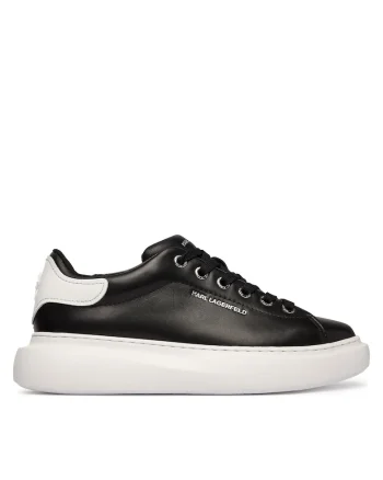 Tenisi dama,  KL66525, piele naturala, negru