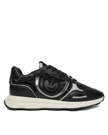 Tenisi dama,  piele naturala, negru, design modern