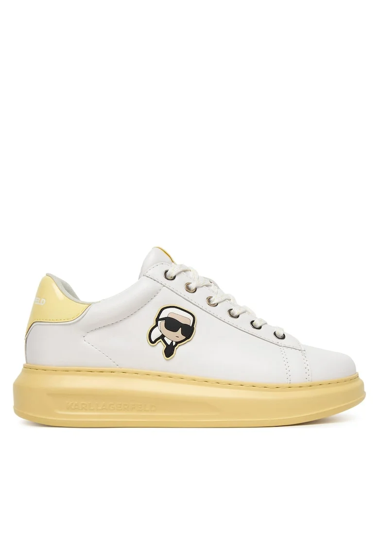 Tenisi dama,  piele naturala, alb, stil clasic
