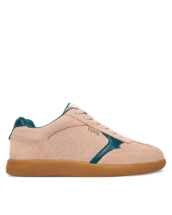 Tenisi dama,  piele naturala, roz, material sintetic