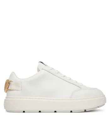 Tenisi dama,  piele naturala, alb, material sintetic