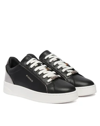 Tenisi dama,  piele naturala, negru, eleganta, confort