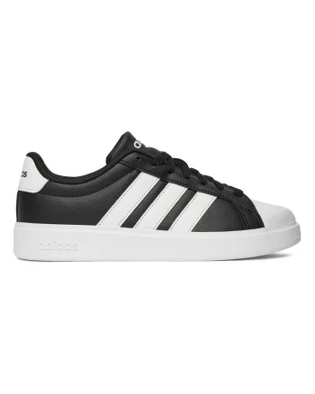 Tenisi unisex,  piele ecologica, negru, design modern