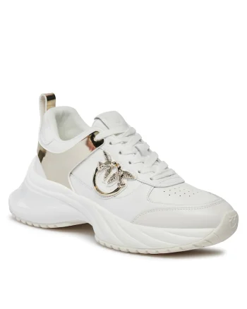 Tenisi dama,  piele naturala, alb, confortabili,